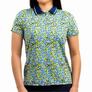 NWT Good Good Golf Women's Long Shot Polo Sz Large
